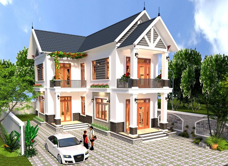 nhà chữ l 600 triệu
