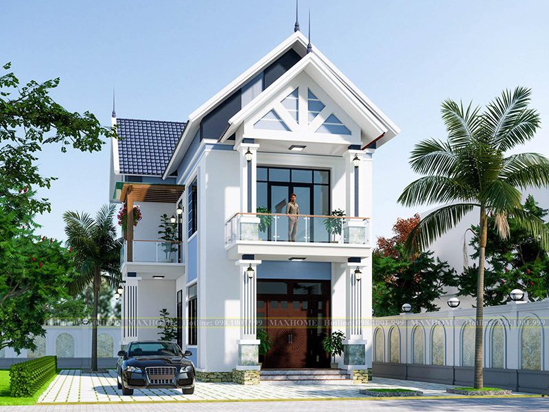 nhà chữ L mái thái 600 triệu