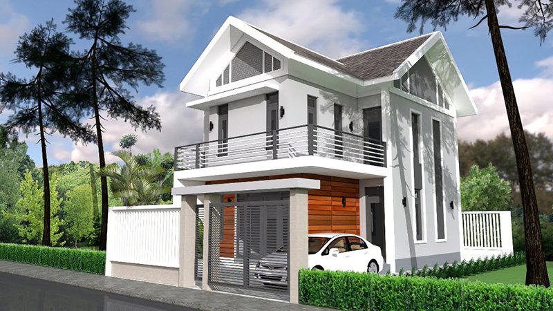 nhà chữ l đẹp