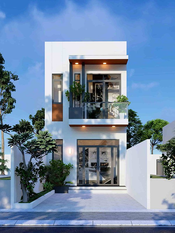 nhà 2 tầng 600 triệu